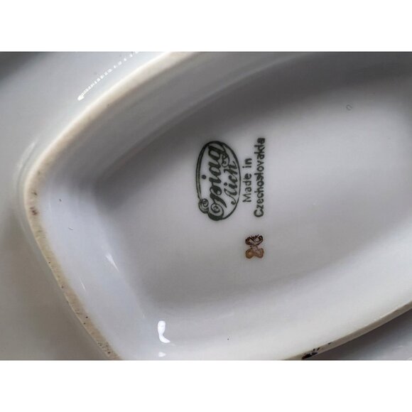 Epiag Gravy Boat With Attached Underplate Pattern 3200 - Picture 4 of 4